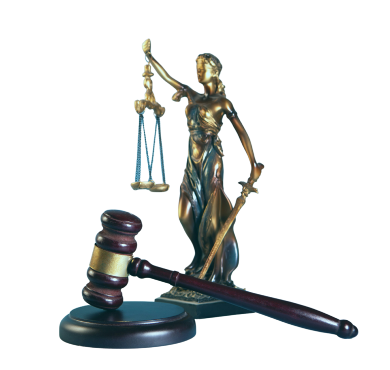 Law Lady and mallet